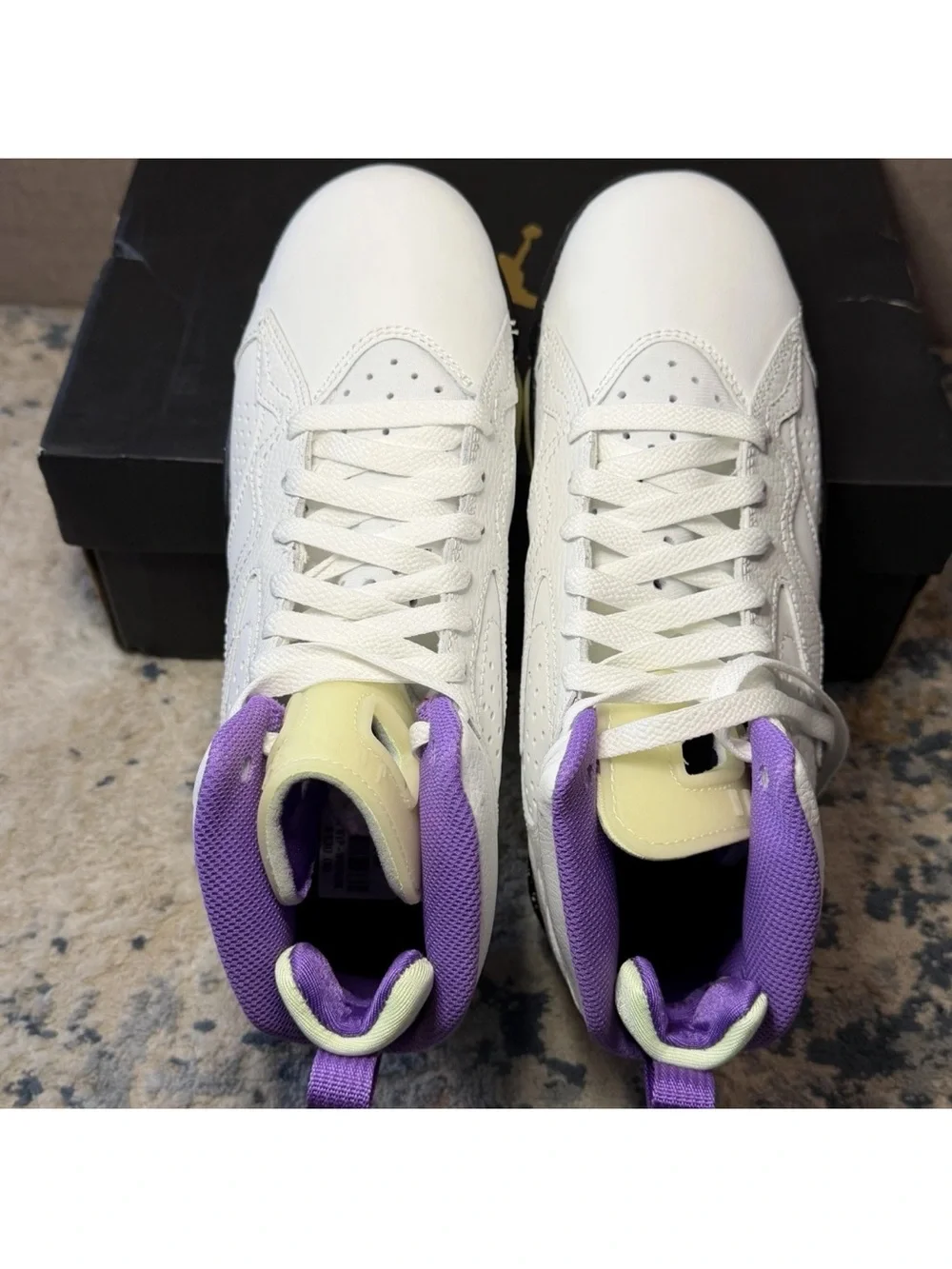 Nike Jordan MVP GS Size 6Y Shoes Raspberry White Black Purple NIB DZ5577 109